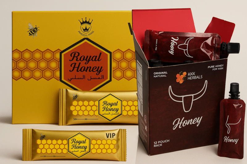 1 Red honey& 1Royal Honey Pack – Passion Naturally