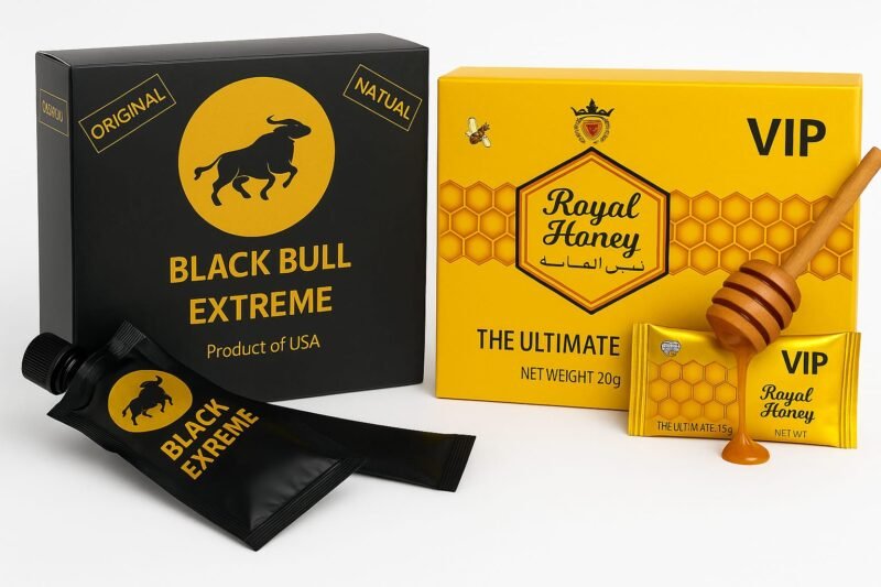 1 Black Bull & 1 VIP Royal Honey Pack